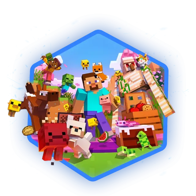 Minecraft characters — BoltByte Server Hosting India